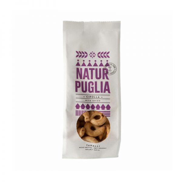 Taralli alla cipolla NATURPUGLIA
