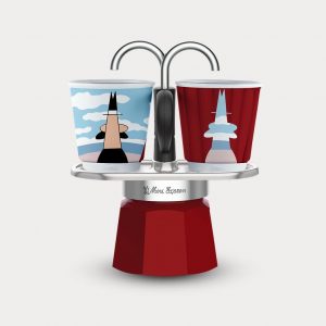 Set Mini Express´´R´´Magritte+2bicc.Roja BIALETTI