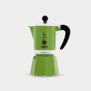 Rainbow 3cups green BIALETTI