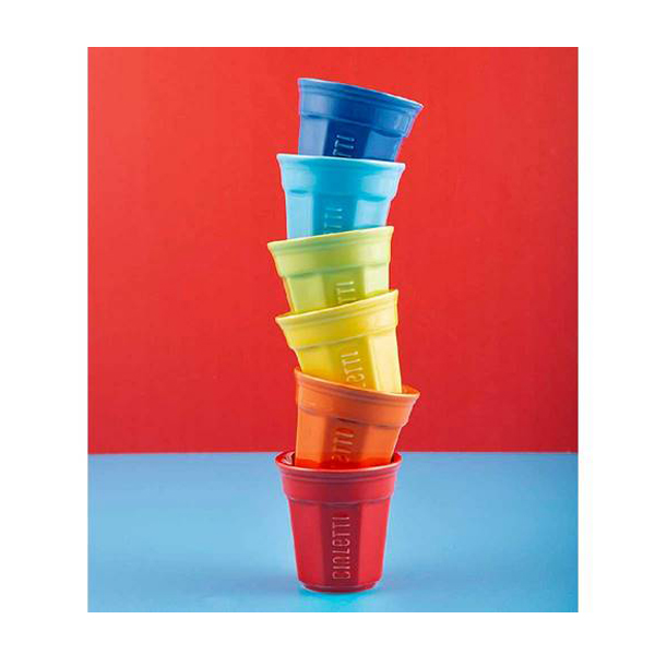 Set 6 bicchierini octagonal multicolor BIALETTI - Imagen 2