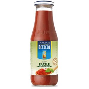 Sugo facile,basilico e cipolla 690gr DE CECCO