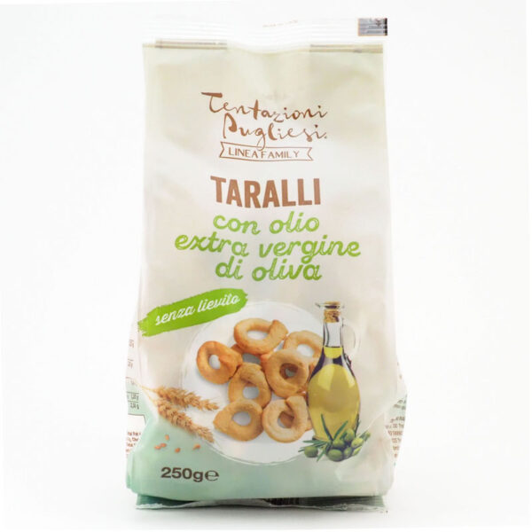 Taralli al olio d'oliva TENTAZIONI PUGLIESI