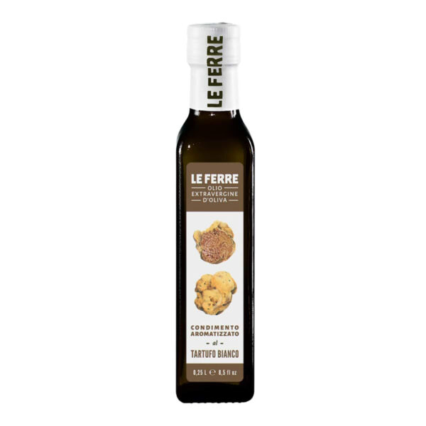 Olio extravergine di oliva armatizzato al tartufufo bianco 250ml LE FERRE