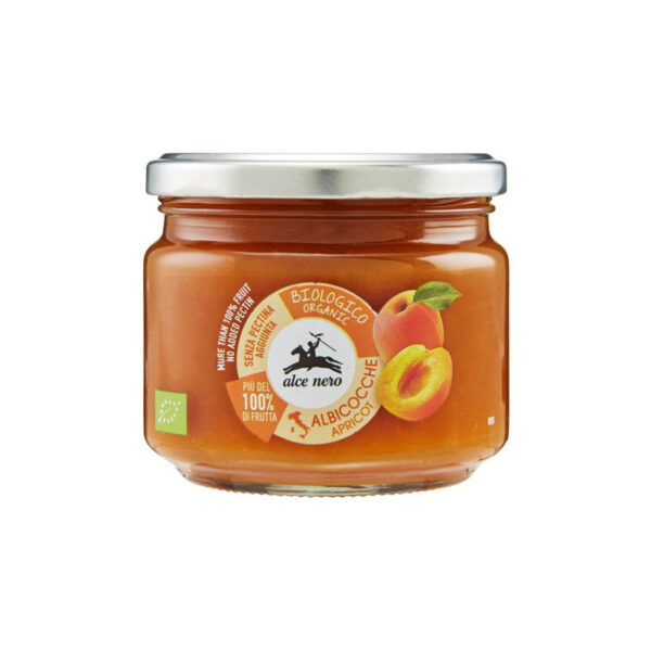 Marmellata di albicocche 250g bio ALCE NERO